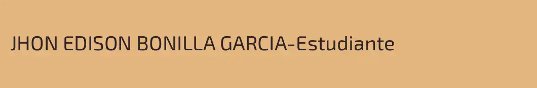JHON EDISON BONILLA GARCIA-Estudiante